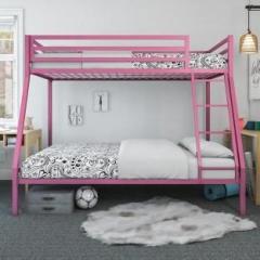 Metalsmith Bunk Bed for Junior, Twin Over Full Size Beds with Removable Ladder Metal Bunk Bed