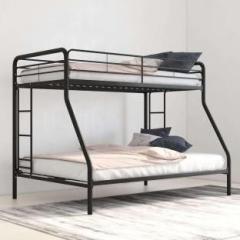 Metalsmith Bunk Bed for Junior, Twin Over Full Size Beds with Sturdy Guard Rail Metal Bunk Bed