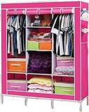 Mezire Cloth Stand 8 Shelves PP Collapsible Wardrobe