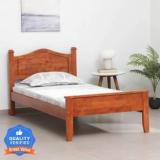 Mintwud From Pepperfry Osamu Solid Wood Single Bed