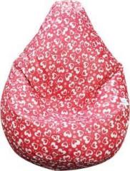 Mofaro XXL Little Heart Bean Bag With Bean Filling