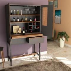 Mohh M MWF 034 Solid Wood Bar Cabinet