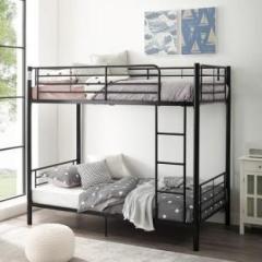 Mohi Enterprises Metal Bed + Wardrobe