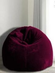 Mollismoons XXXL beanbagfur Teardrop Bean Bag With Bean Filling