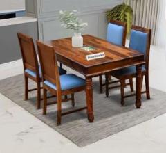 Moonwooden Rosewood Solid Wood 4 Seater Dining Set