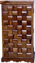 Mudra Woodwork Solid Wood Bar Cabinet