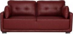 Muebles Casa Mind Cedar Leatherette 3 Seater Sofa