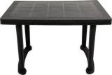 My Giraffe TROFI BLACK Plastic 4 Seater Dining Table