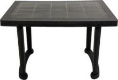 My Giraffe TROFI BLACK Plastic 4 Seater Dining Table