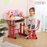 My Little Town Kids study Desk & Chair with Adjustable Height engineered wood Desk Chair