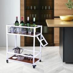 MY RV Decor Metal Bar Trolley