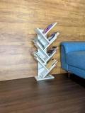 Ne Furniture 7 Tier Book Rack, Storage of Book case, Free Standing Books Engineered Wood Open Book Shelf