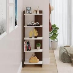 Ne Furniture Engineered Wood Bookshelf Cabinet Book Rack Organizer with Shelves Engineered Wood Open Book Shelf