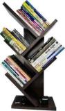 Ne Furniture Engineered Wooden Book Rack, Space Saver Book Shelf For Home Living Engineered Wood Open Book Shelf