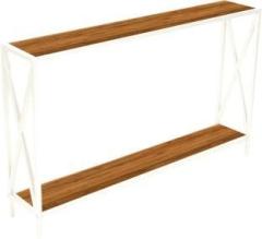 Nesfur Console Table Hall, Living Room, Bedroom, Balcony, Two Tier Console and sofa table Engineered Wood Console Table