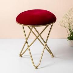 Nestroots Ottoman Pouffes Metal Standard Stool Living & Bedroom Stool