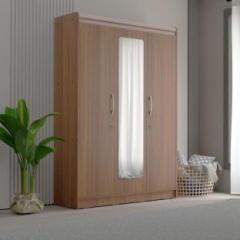 Neudot LIXO Engineered Wood 3 Door Wardrobe