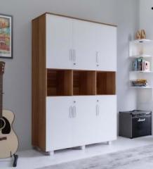 Neudot Ronald Mine 6 Door Engineered Wood Free Standing Cabinet