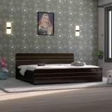 Neudot Valancia Queen Engineered Wood Queen Box Bed