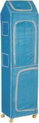 Nhr Polka 7, Blue PVC Collapsible Wardrobe