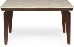 Nilkamal Alvaro Solid Wood 4 Seater Dining Table