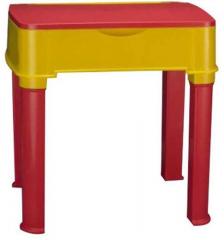 Nilkamal Apple Moulded Baby Desk in Red & Yellow Colour