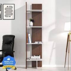 Nilkamal Cliff 4 Tier Engineered Wood Open Book Shelf