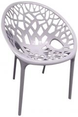 Nilkamal Crystal Milky White Visitors Chair