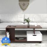 Nilkamal Denzel with 1 Shelf and 1 Drawer Center Table | Engineered Wood Coffee Table