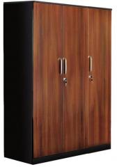 Nilkamal Florence 3 Door wardrobe Wenge Wallnut