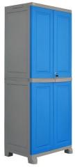 Nilkamal Freedom Big Storage Cabinet in Dark Blue & Grey Colour