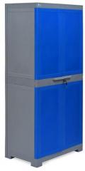 Nilkamal Freedom Medium Storage Cabinet FMM in Dark Blue & Grey Colour