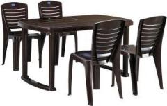 Nilkamal Mega Plastic 4 Seater Dining Set