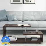 Nilkamal Moxie 2 Tier With Shelf Center Table | Engineered Wood Coffee Table