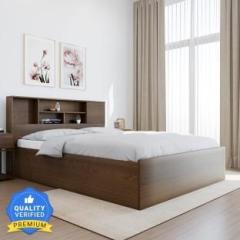 Nilkamal MOZART Headboard Storage | 1 Year Warranty Engineered Wood Queen Box Bed