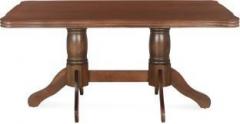 Nilkamal Norris Solid Wood 6 Seater Dining Table