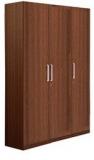 Nilkamal Reegan 3 Door Wenge Wardrobe without Mirror