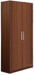 Nilkamal Reegan Two Door Walnut Wardrobe without Mirror