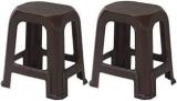 Nilkamal stool 26 brown Outdoor & Cafeteria Stool