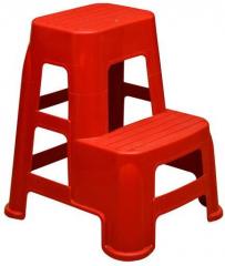 Nilkamal Stool in Bright Red Colour