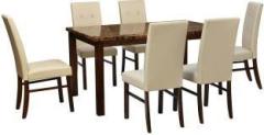 Nilkamal Venice Solid Wood 6 Seater Dining Set