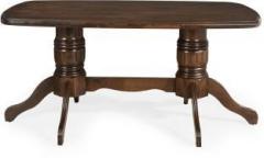 Nilkamal Volka Solid Wood 6 Seater Dining Table