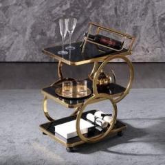 Nizam Glass Bar Trolley