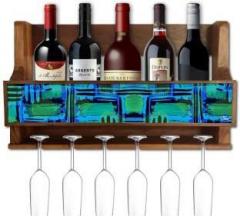 Nutcase Wooden Wine Rack