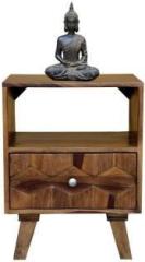 O My Furniture omf bs 1031 Solid Wood Bedside Table