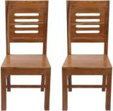 Odejia Solid Sheesham Wood Dining Chairs | Wooden Set of 2 Dinning Chair for Kitchen Solid Wood Dining Chair