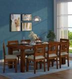 Oldwood Wooden Dining Table 8 Seater | Eight Seater Dinning Table with 8 Chairs for Home Solid Wood 8 Seater Dining Set