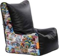 Orka XL Marvel Comics Digital Printed Bean Bag Chair With Bean Filling