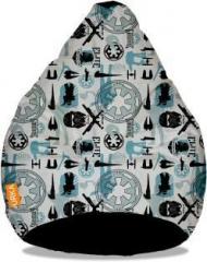 Orka XXL Elite Enforcer Digital Printed Bean Bag With Bean Filling