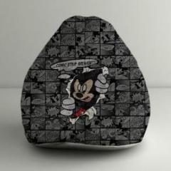 Orka XXL Mickey Breakout Digital Printed Bean Bag With Bean Filling